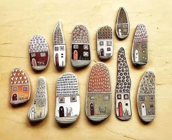 石头手工幼儿园疯狂的石头小小石头竟能这么美