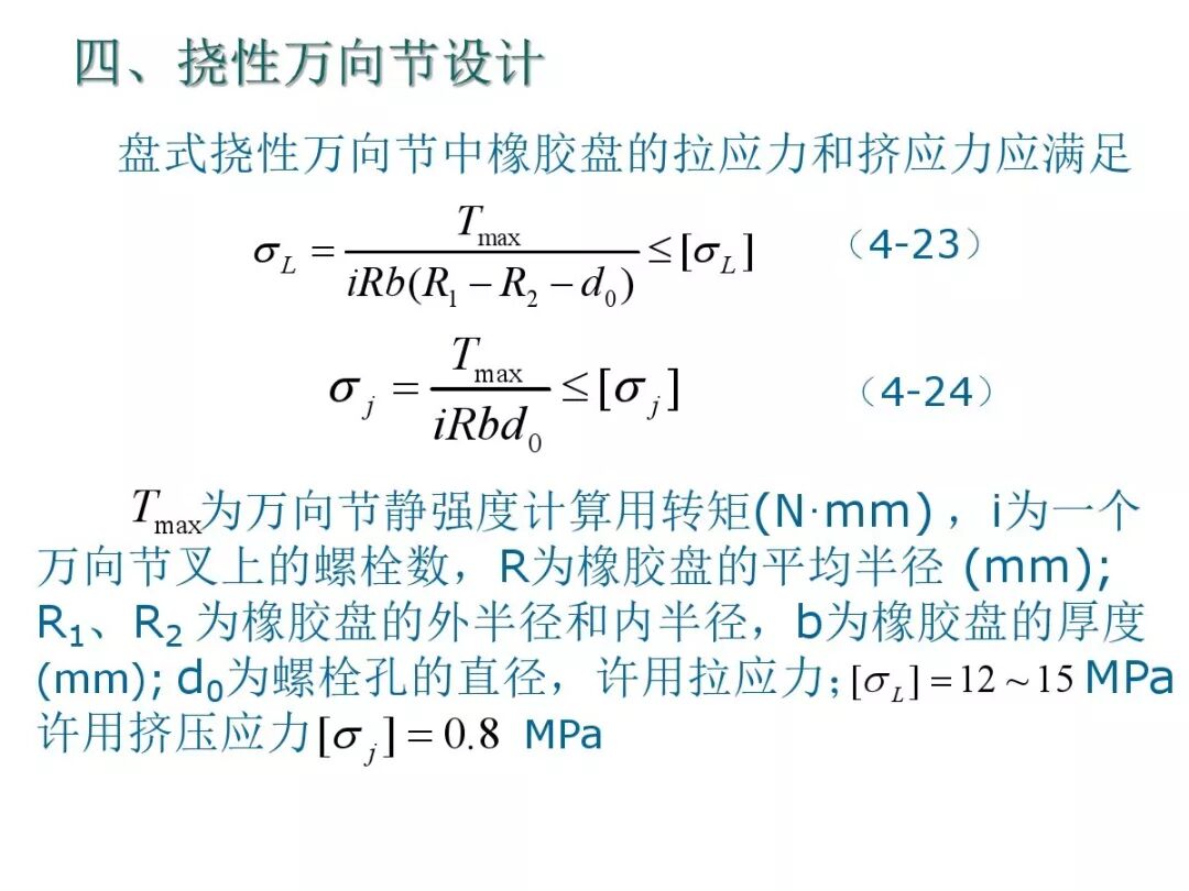 【汽車設計教程】萬向傳動軸設計的圖88