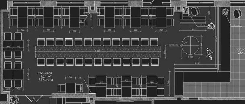 餐饮空间平面不会布置？上千张平面图请查收！
