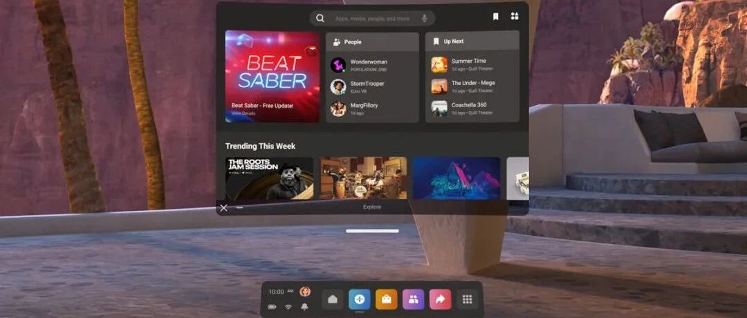 Oculus手机app向头显推送链接功能，WebXR内容分享更轻松？