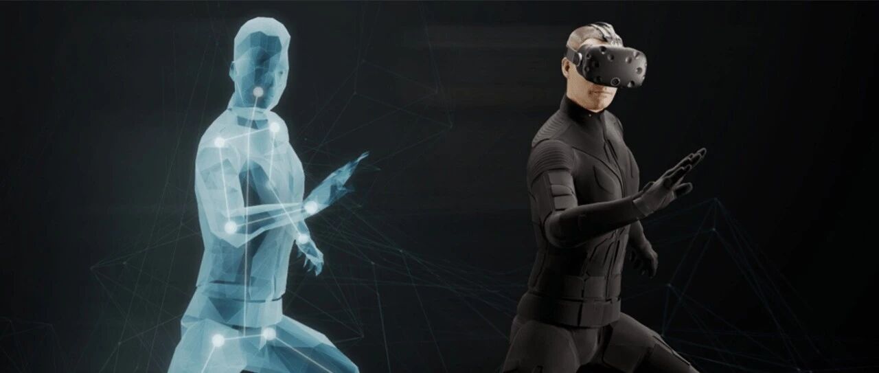 真人操控的虚拟化身动作不平滑？解决方法是用两个人