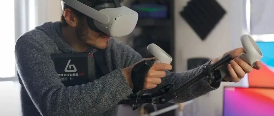 Forcetube测评：模拟射击后坐力，395欧元体感VR配件值不值