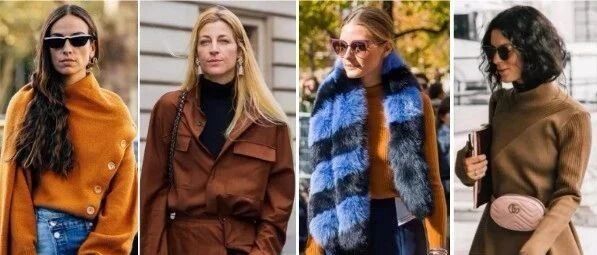 焦糖色这么美，配什么颜色最显白显高级？