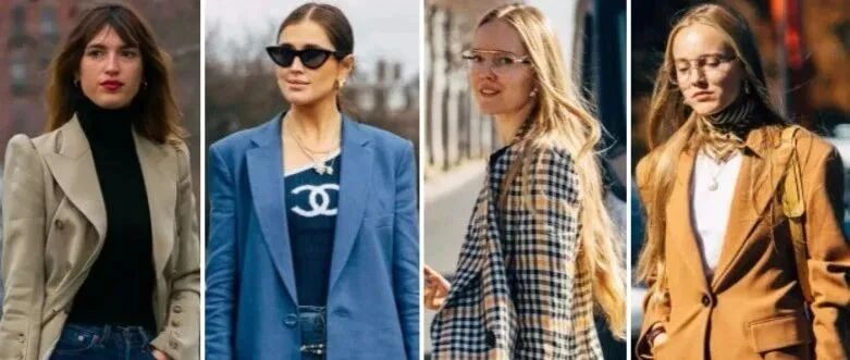 西服+牛仔裤，2021年秋季最时髦cp，美赢了！