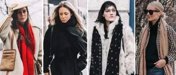 天冷这样系围巾，能让你的大衣时尚感飙升！