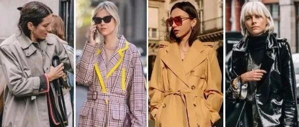 风衣+裤子，美得很高级！！