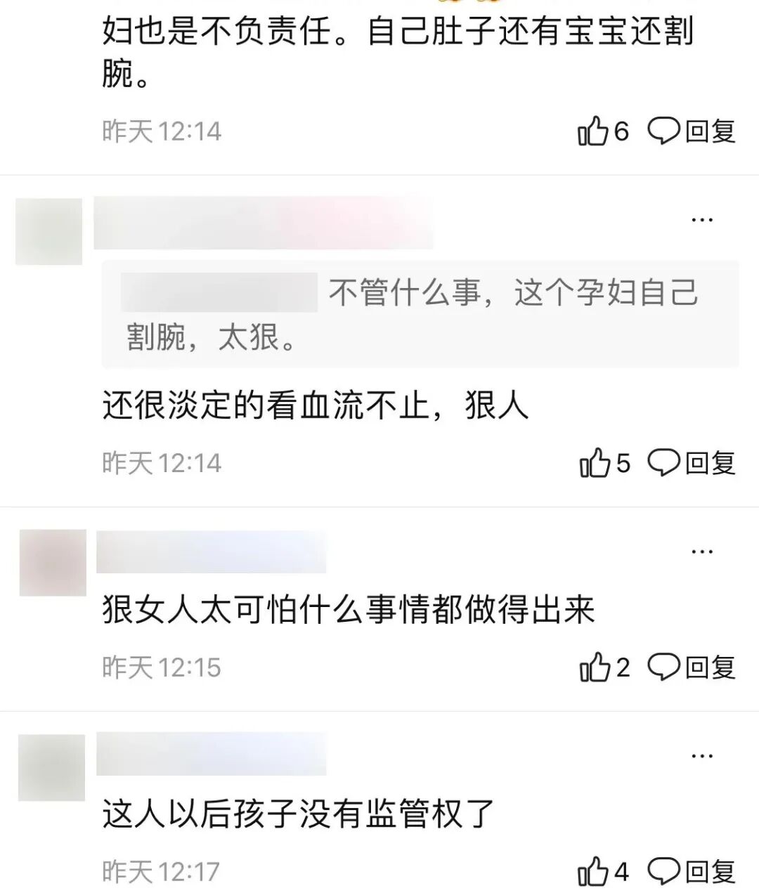 视频曝光！房东与孕妇租客两华女“干架”，一个痛哭，一个割腕鲜血满地…（视频/组图） - 7