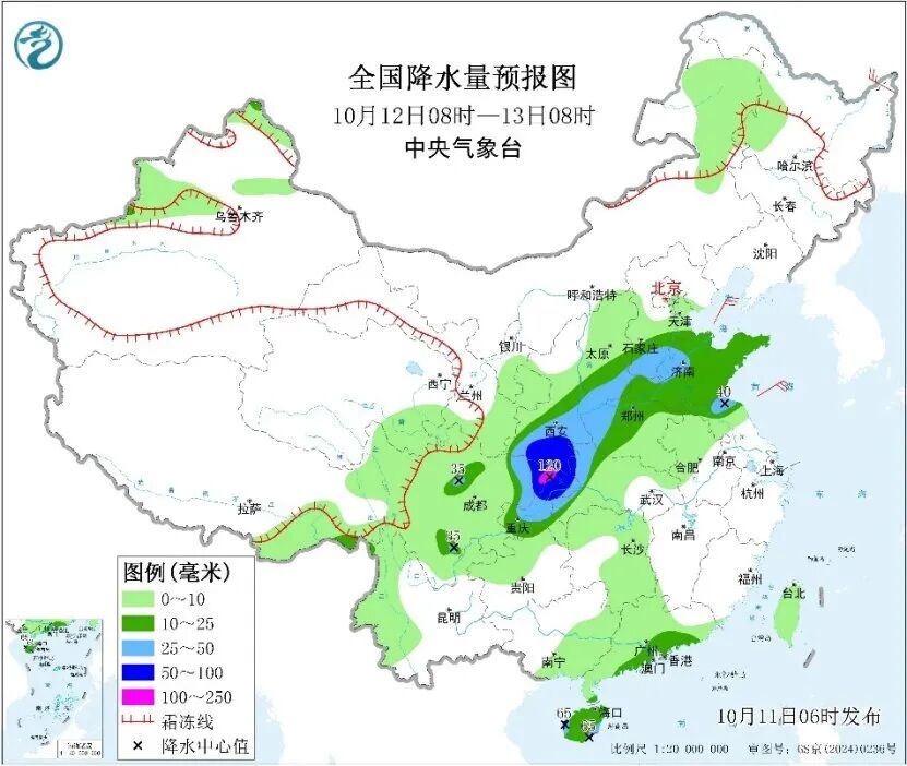 全国多地暴雨