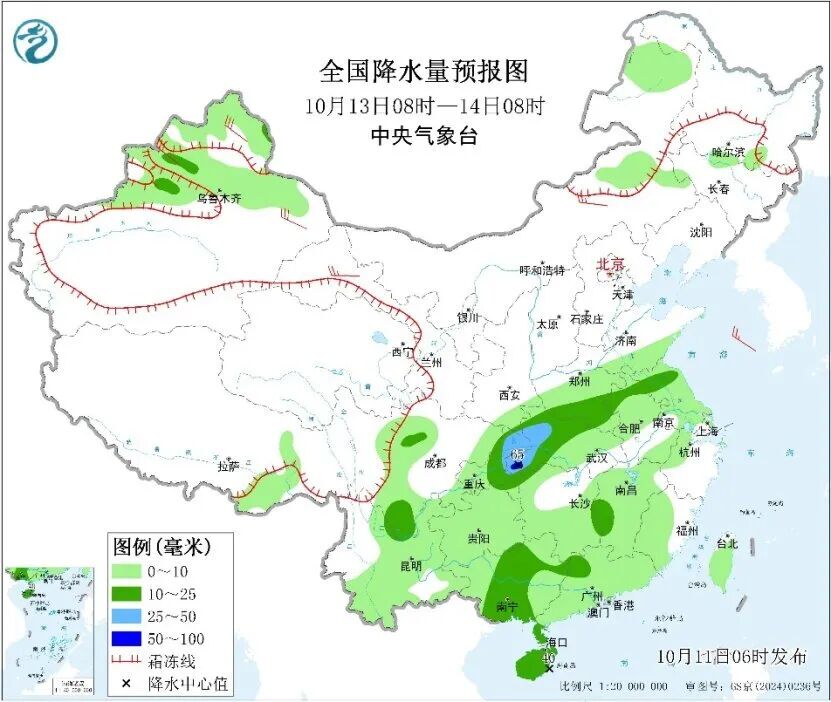 全国多地暴雨