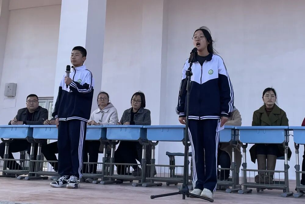 宁阳县实验中学举办节约粮食传承美德主题演讲比赛