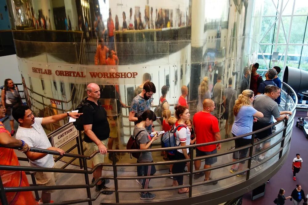 美國(guó)國(guó)家航空航天博物館，獨(dú)特的空天飛行展陳設(shè)計(jì)(圖17)