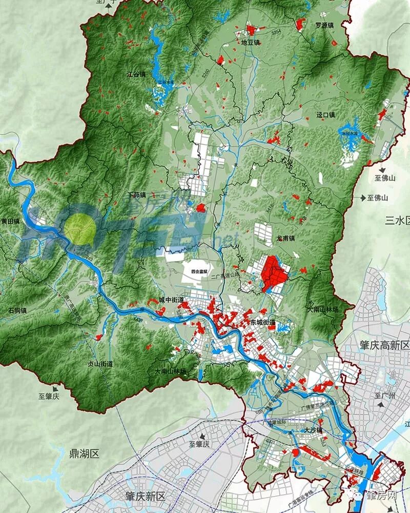重磅政府推出22720亩旧改规划四会未来发展前程大好