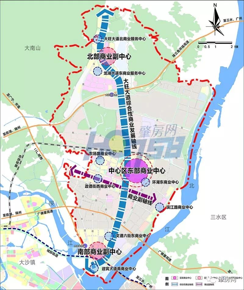再传消息项目,首次写进肇庆高新区规划文件引领大旺未来434亿消费商圈