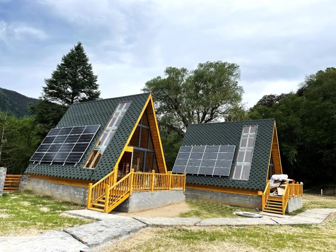 四川竞阳新能源科技有限公司屋顶光伏项目图片