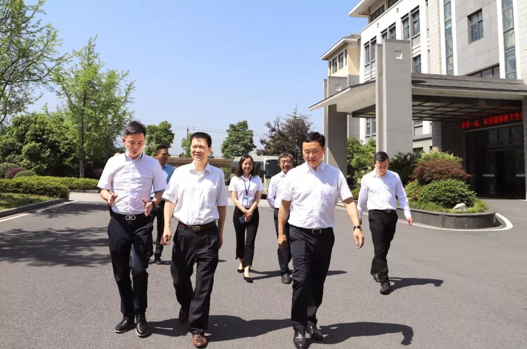 热点：杭州市委常委、常务副市长戴建平等领导一行莅临杭州千芝雅
