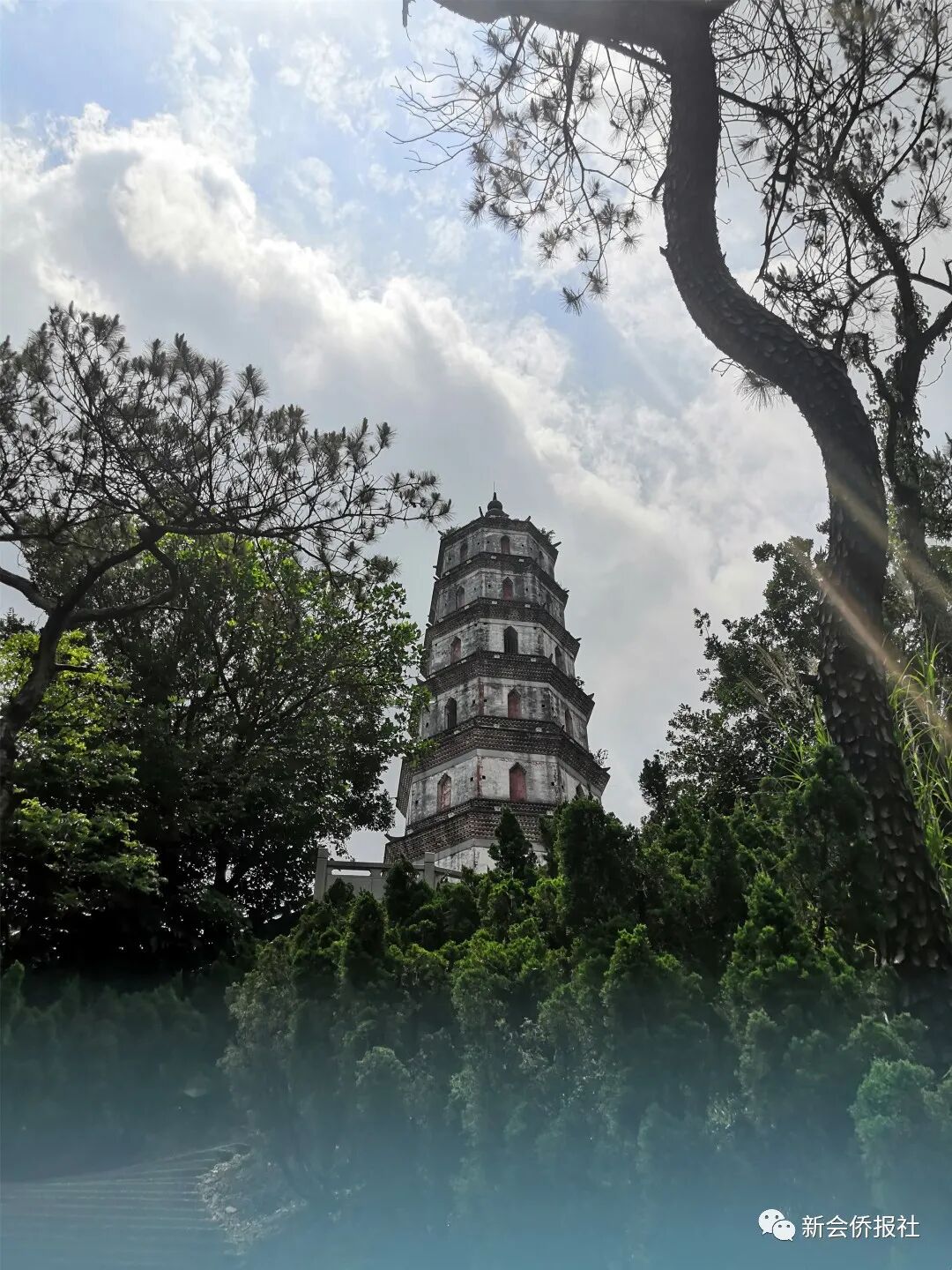新会的古阁古塔