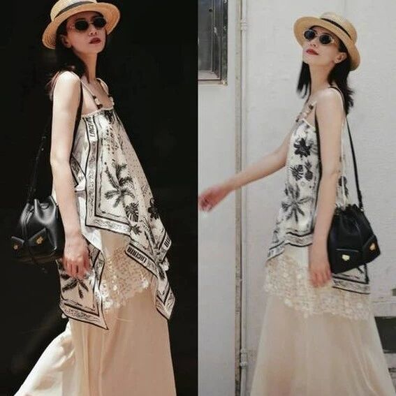 周冬雨和高圆圆选对了穿搭风格,一个又美又高级,一个放飞了自我