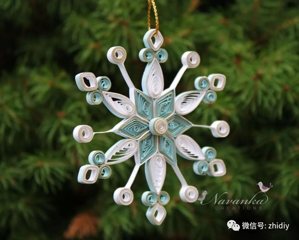 讓你躺在被窩看雪花！紙藝 DIY 的雪花，美的太出眾