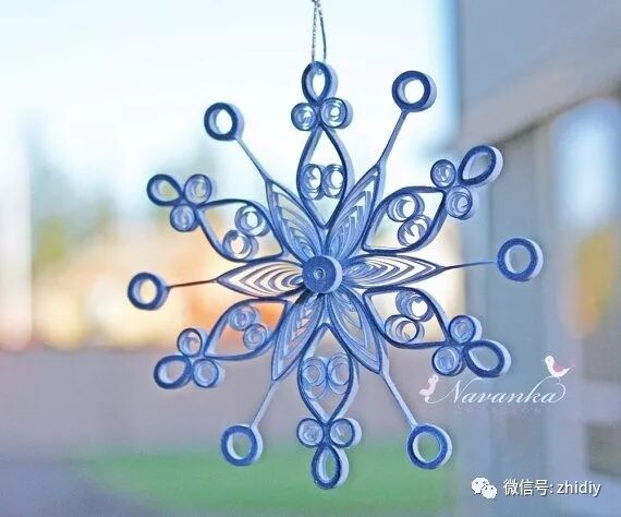 讓你躺在被窩看雪花！紙藝 DIY 的雪花，美的太出眾