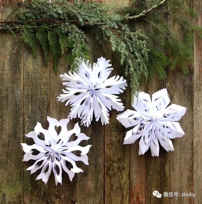 讓你躺在被窩看雪花！紙藝 DIY 的雪花，美的太出眾