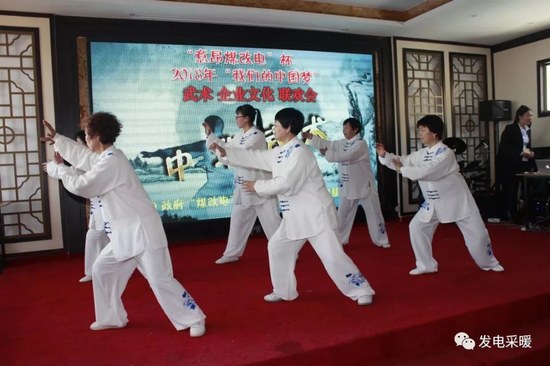 “意昂煤改电”杯 2018年我们的中国梦 武术企业文化联欢会—综合报道-甘肃太阳雨能源集团有限公司