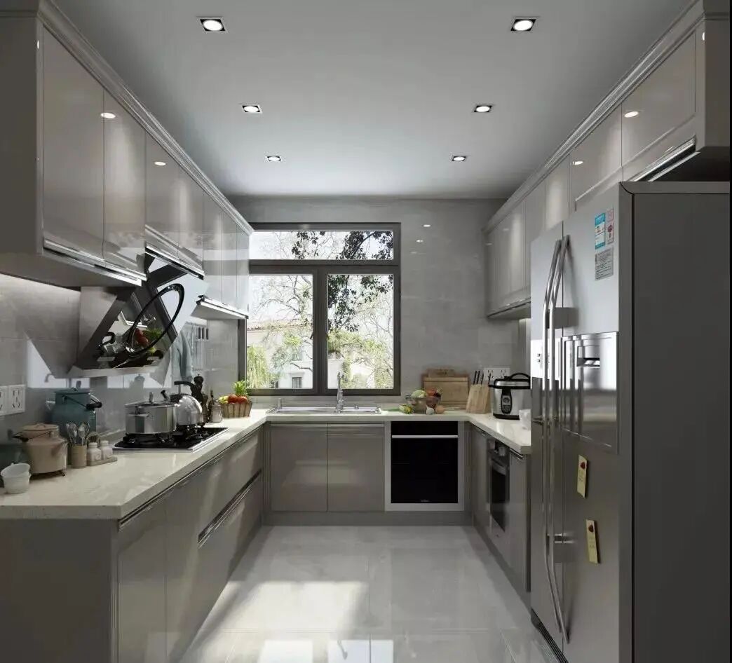 全屋定制板式橱柜高清效果图、实景图分享