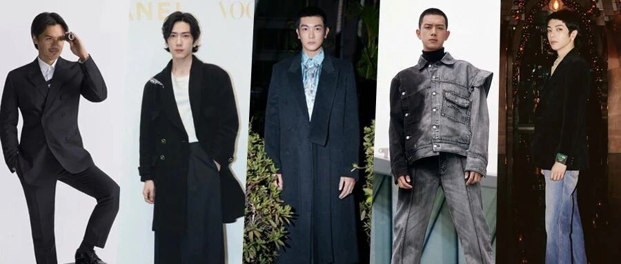 一周男星穿搭丨还别说，中国的寸头男星还挺硬气的