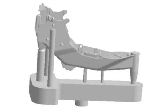 铝合金薄壁壳体低压铸造工艺方案设计的图4