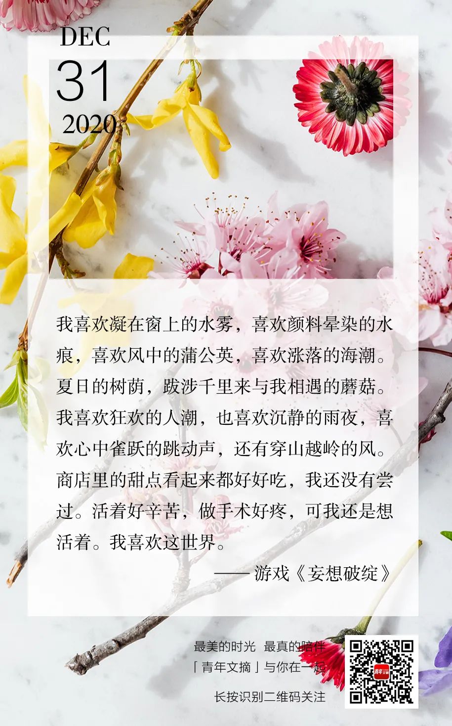 我喜欢这世界
