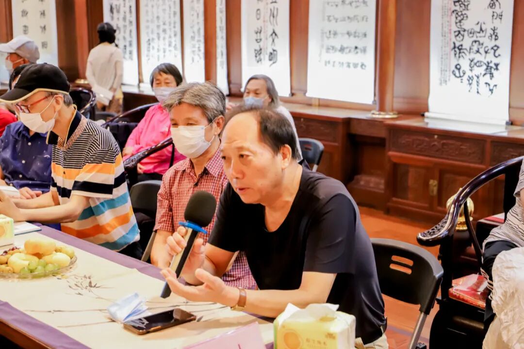 上海崇恩书画院袁继先副院长八十周岁书画展开幕式圆满举行