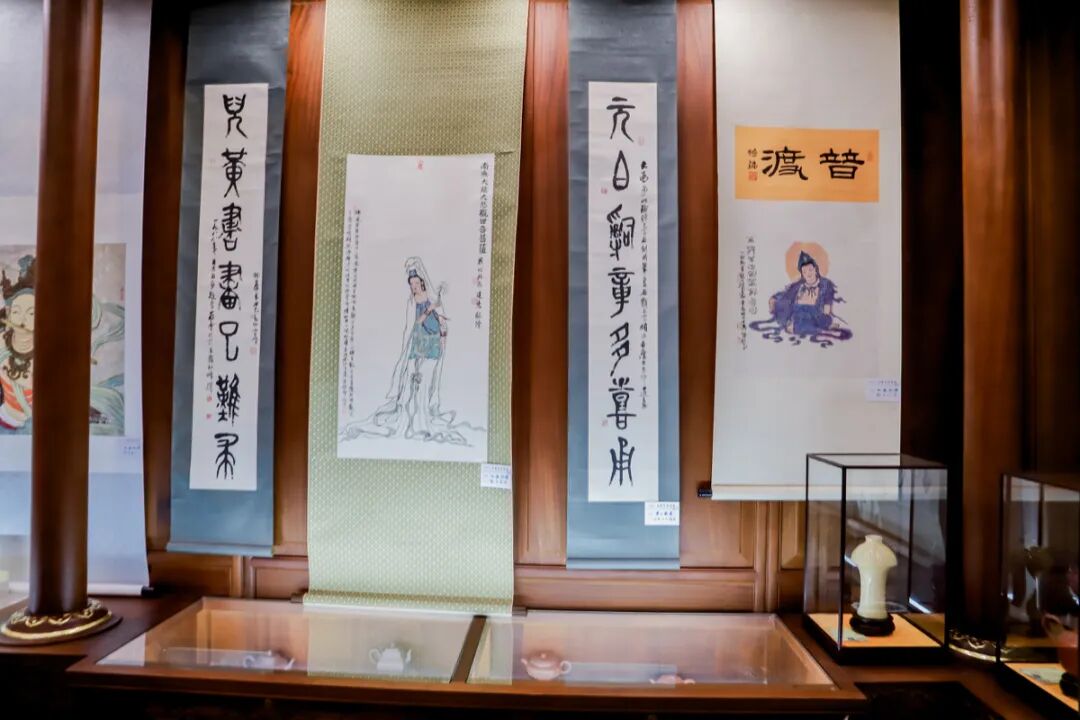 上海崇恩书画院袁继先副院长八十周岁书画展开幕式圆满举行