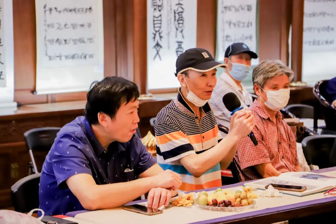 上海崇恩书画院袁继先副院长八十周岁书画展开幕式圆满举行