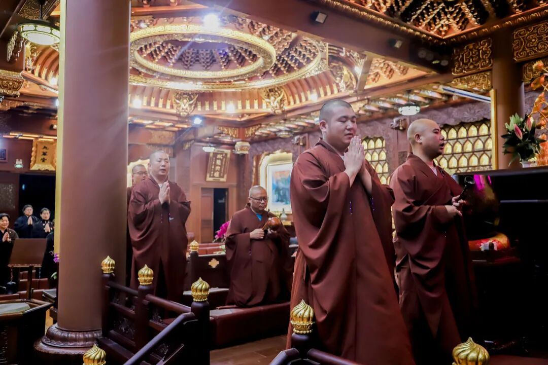 上海地藏古寺“首届闭关班”庄严开班