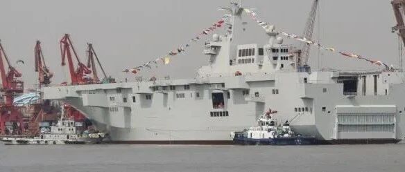 外媒：中国第二艘075型两栖攻击舰开始首次试航，还将再建6艘