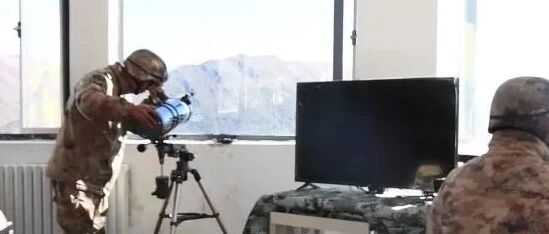 吹着暖气监视敌人！高原边境配上遥控监视系统，科技才是战斗力