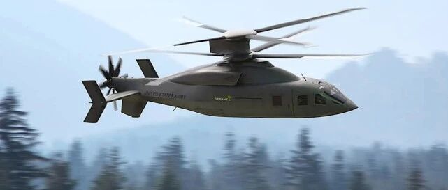 造型科幻的美国“黑鹰”直升机后继者露面，中国的下一代在哪里？
