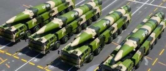 美媒：中国向南海试射“航母杀手”  4枚东风21D和东风26B