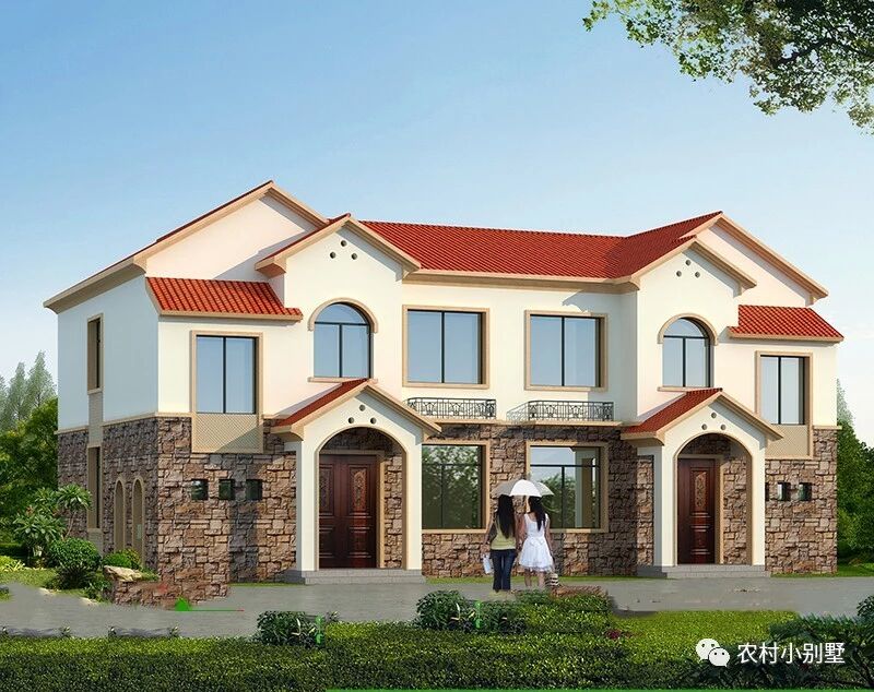 兄弟联手就是大气！最美双拼别墅开启一年好兆头