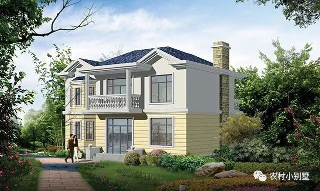 等我老了就这样建房！这9款二层自建别墅经典永流传