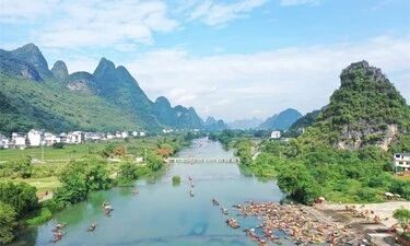 《坐着高铁看中国》（阳朔篇）丨旅游服务高端精细化，阳朔“快旅慢游”成现实