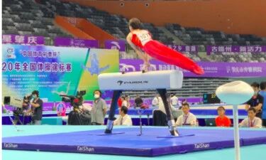 2020年全国体操锦标赛名将云集，广西队连续两届摘得铜牌