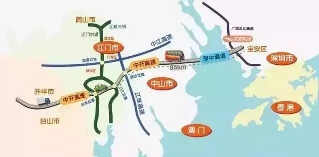 深中通道重大突破！中山⇋深圳20*！