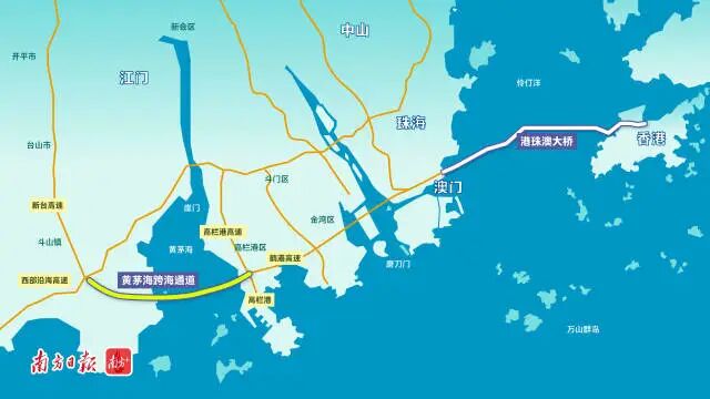 黄茅海跨海通道项目