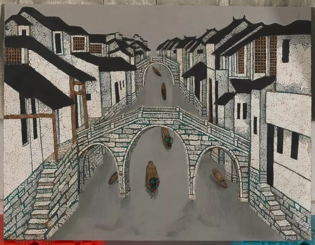 上做了种种试验 我深深地体会到 漆和画是漆画家必须具备的两种素质