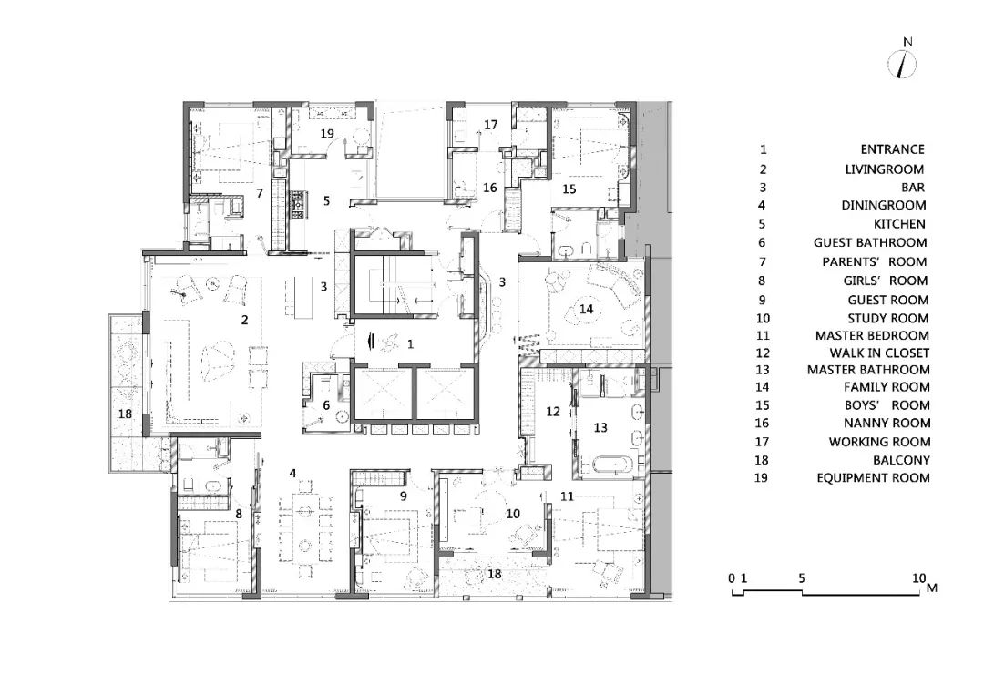 510 m² 極致品位大平層設計，超級豪宅！【得心設計976期】 生活 第38張