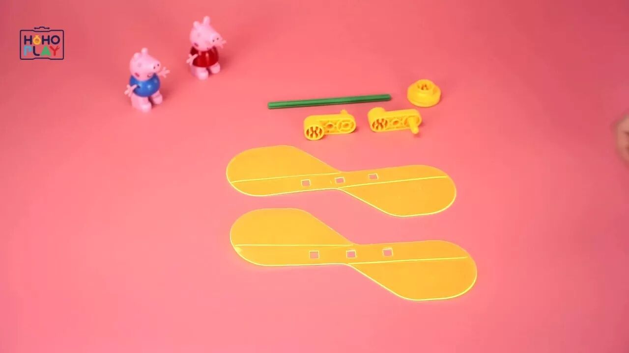 猴猴玩乐高大颗粒积木课堂 | 佩奇的新发明