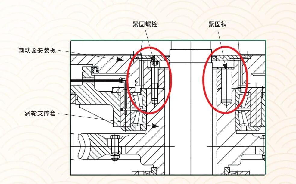 機械壓力機制動器安裝板斷裂問題的分析與對策研究的圖2