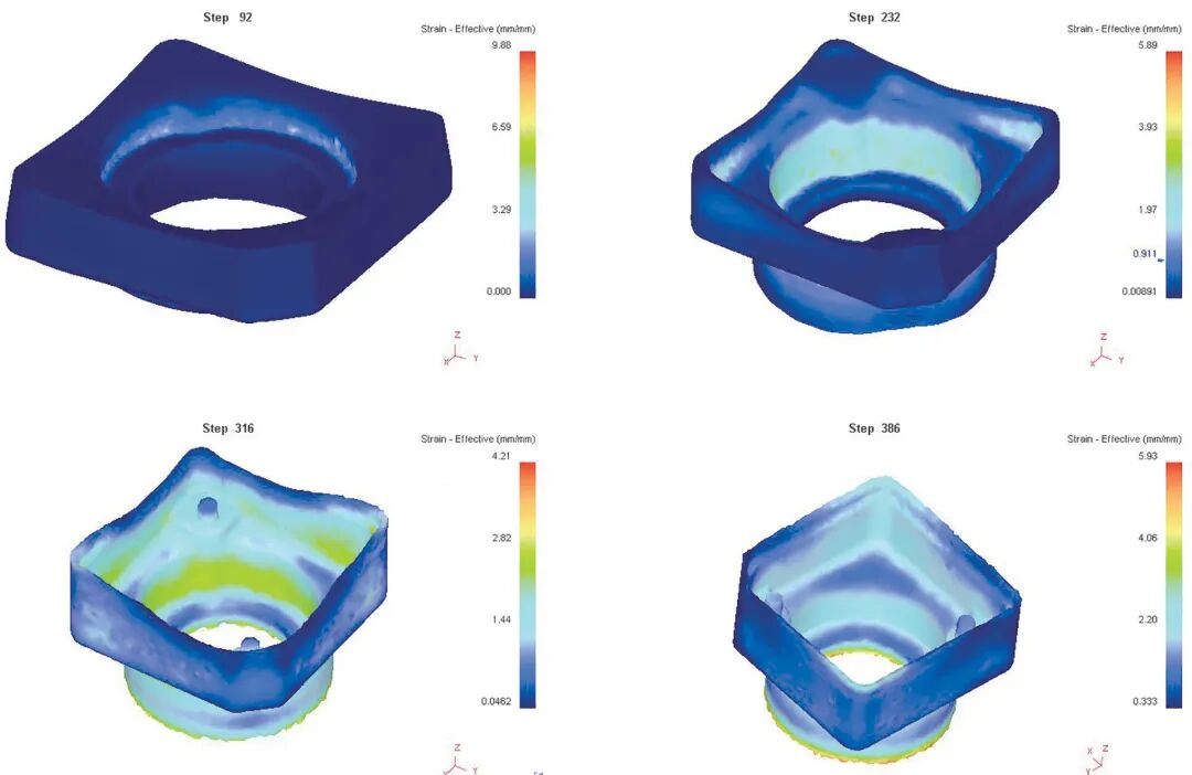 一种车用摄像头壳体冷挤压成形工艺与模具设计的图5