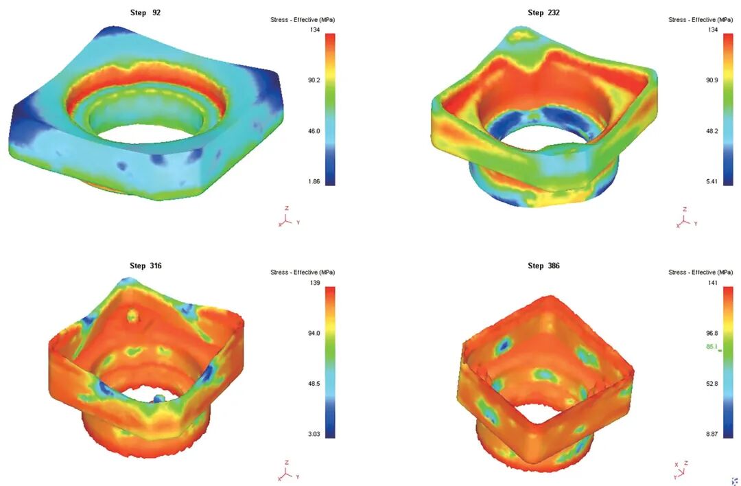 一种车用摄像头壳体冷挤压成形工艺与模具设计的图6