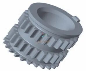 低成本曲轴链轮冷挤压工艺开发的图1